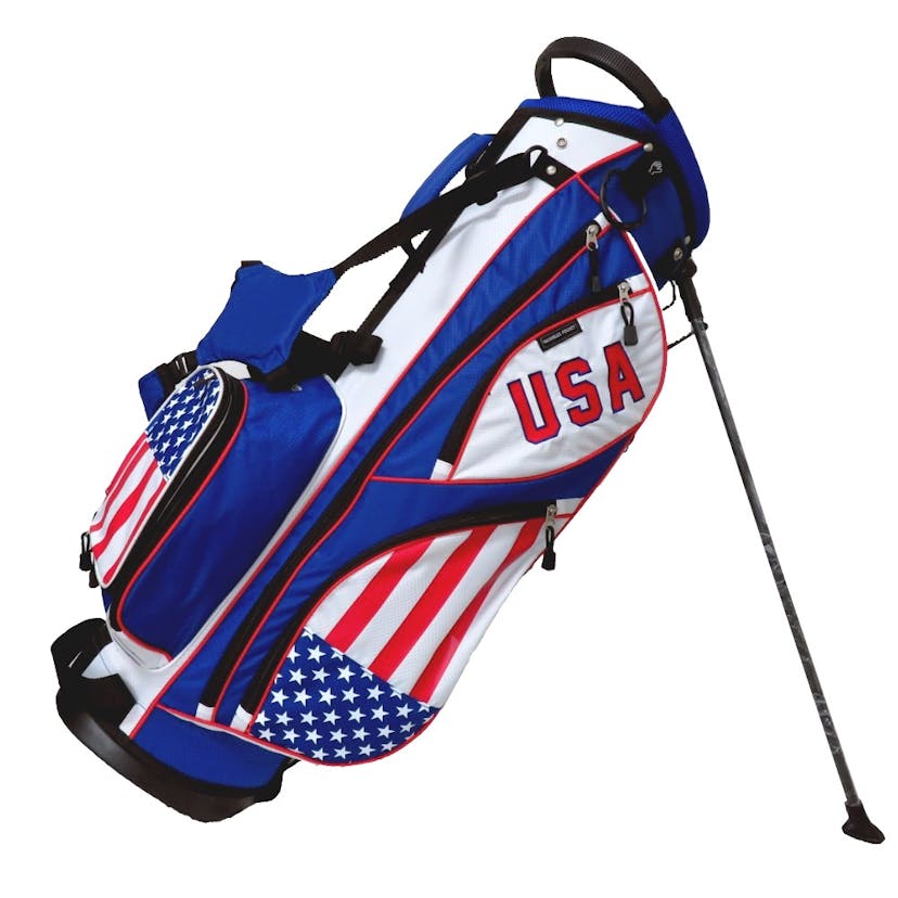 Hot-Z Golf USA Flag Cart Bag