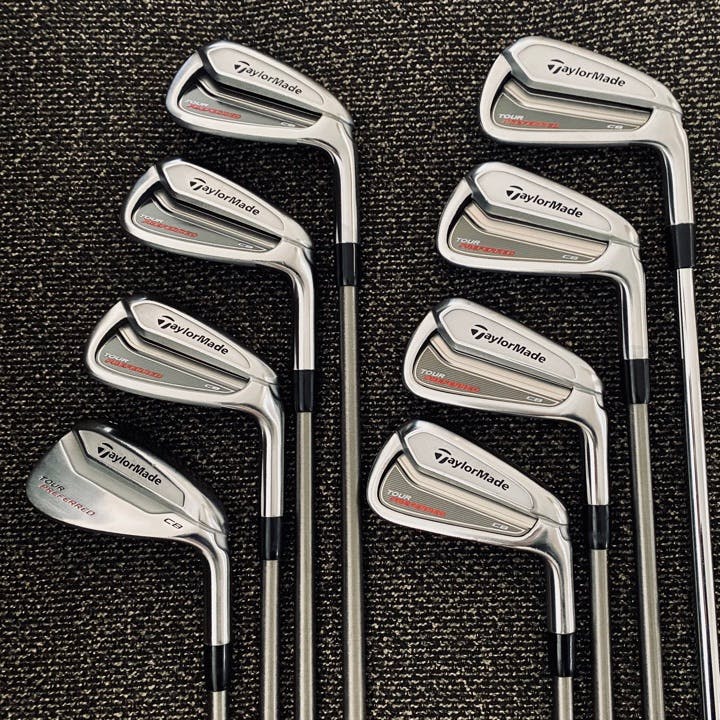 TaylorMade Tour Preferred CB Set 4-AW SST PURE Steelfiber I95, Tour Issue  S400 4i