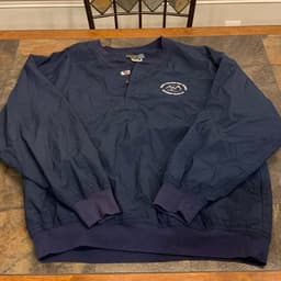 Vintage - Round Mountain Golf Course (Big Smoky Valley, NV) Quarter-Button Pullover (Size L)