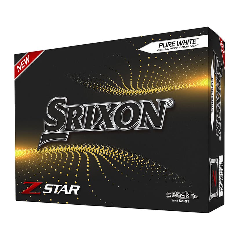 Srixon Z-Star 7 2021 Golf Balls - 1 Dozen White