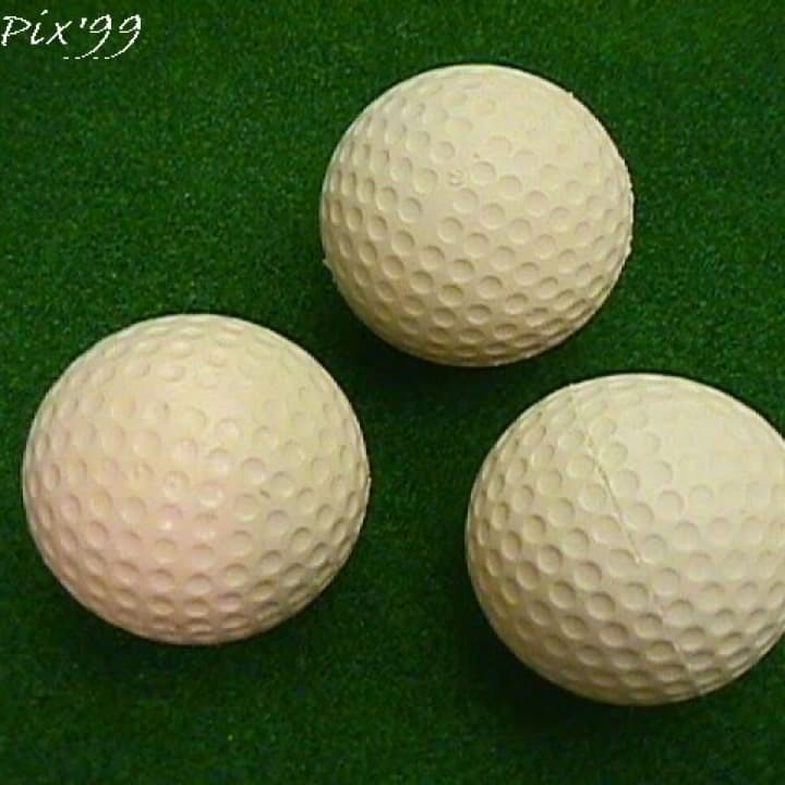 Three (3) Vintage "1966" Original Wham-O "Super Ball Golf" Super Balls. Priority Mail Shipping Included.